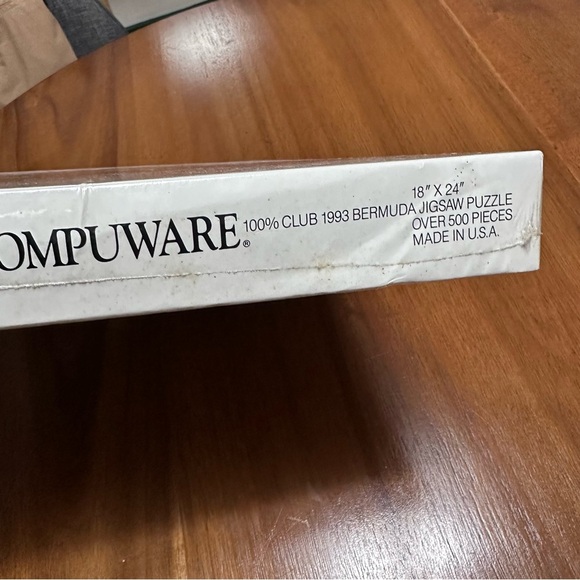 SEALED Vintage Compuware 100% Club 1993 Bermuda Puzzle - Picture 6 of 9